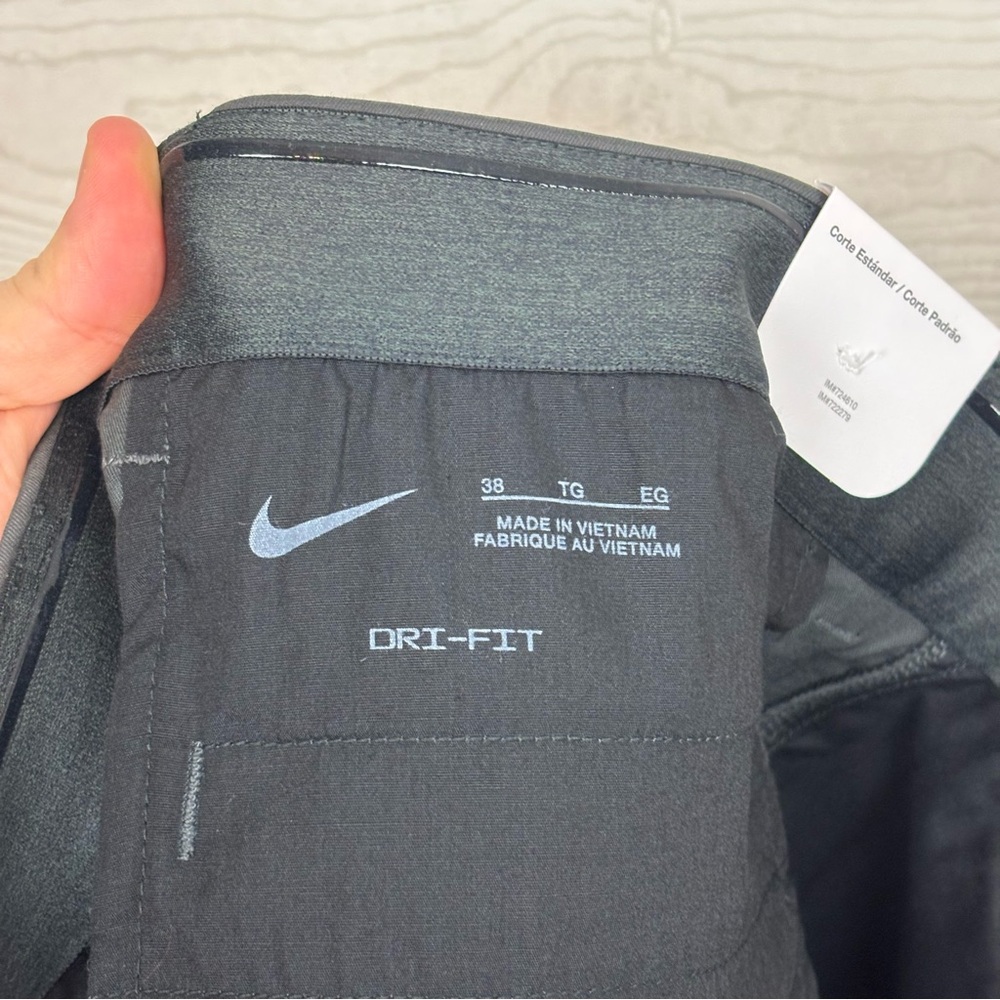 Nike Golf Dri-Fit UV Chino Shorts Dark Gray NWT Size 38 - Picture 7 of 11